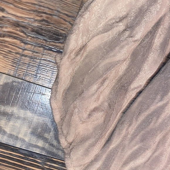 Paisley Vine Tan with Lace Tunic Top size 1XL - Picture 3 of 4